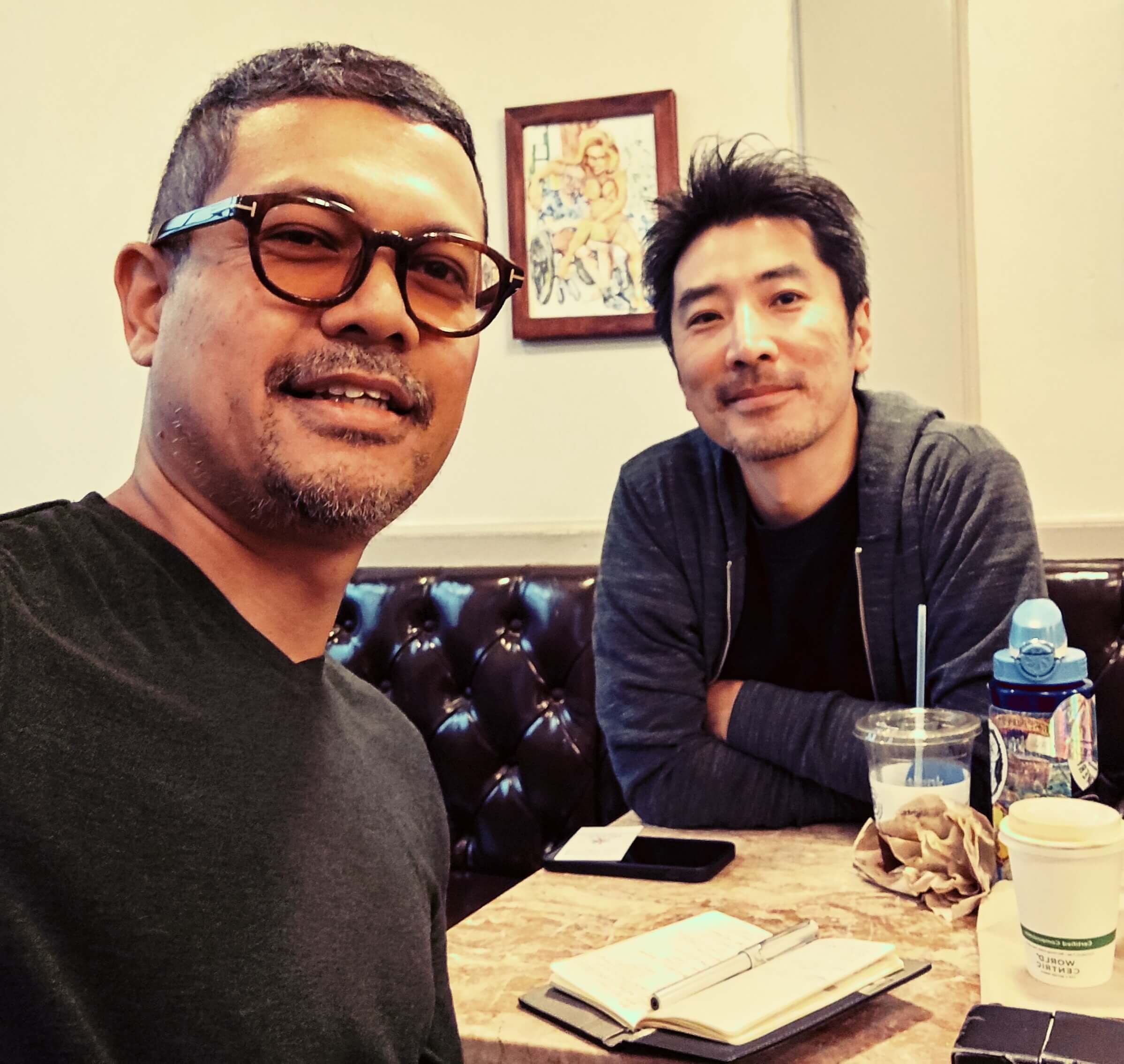 With Nozomu Shoji of Peatix